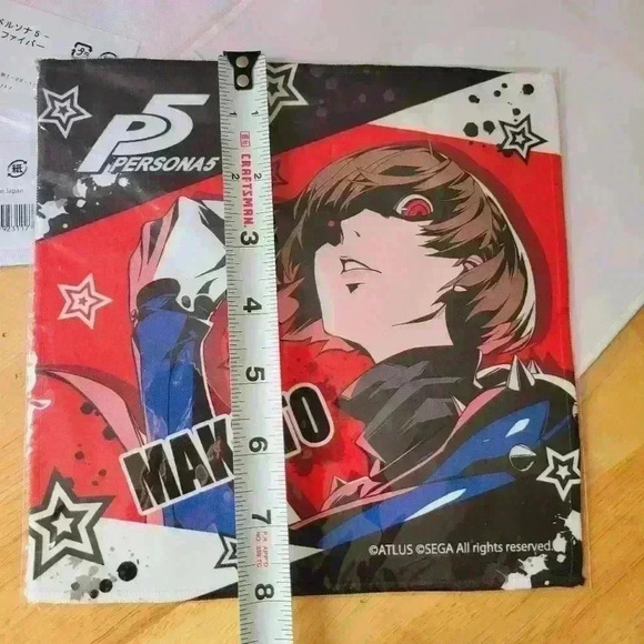 AUTHENTIC P5 - Shin Megami Tensei: Persona 5 - Micro Fiber Towel Main Character - Picture 8 of 9